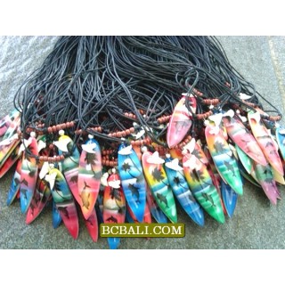 Hawaii Necklaces Surf Beaches Pendant Designs